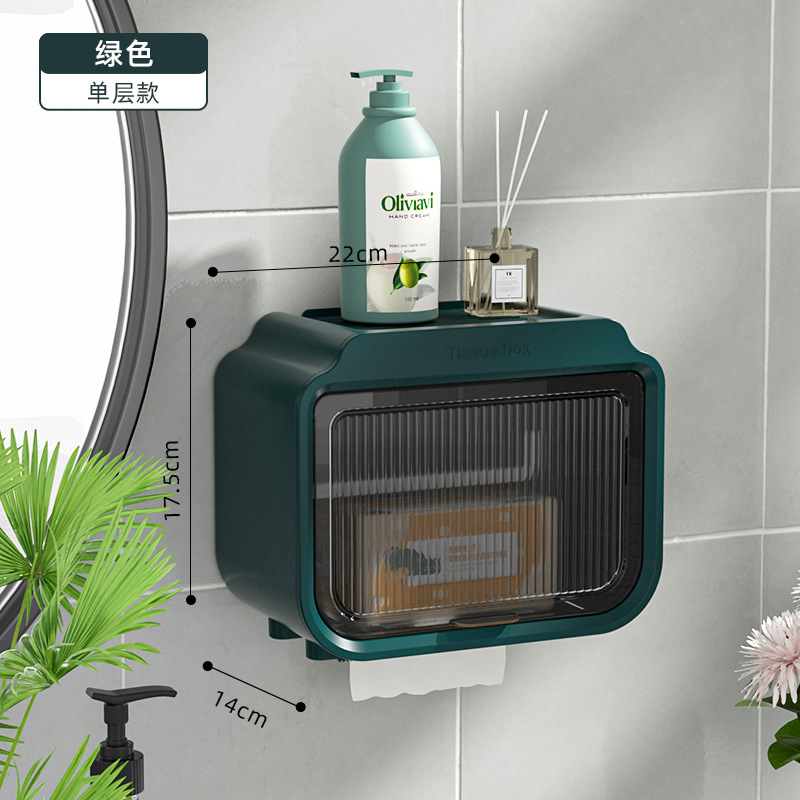 Toilet tissue box