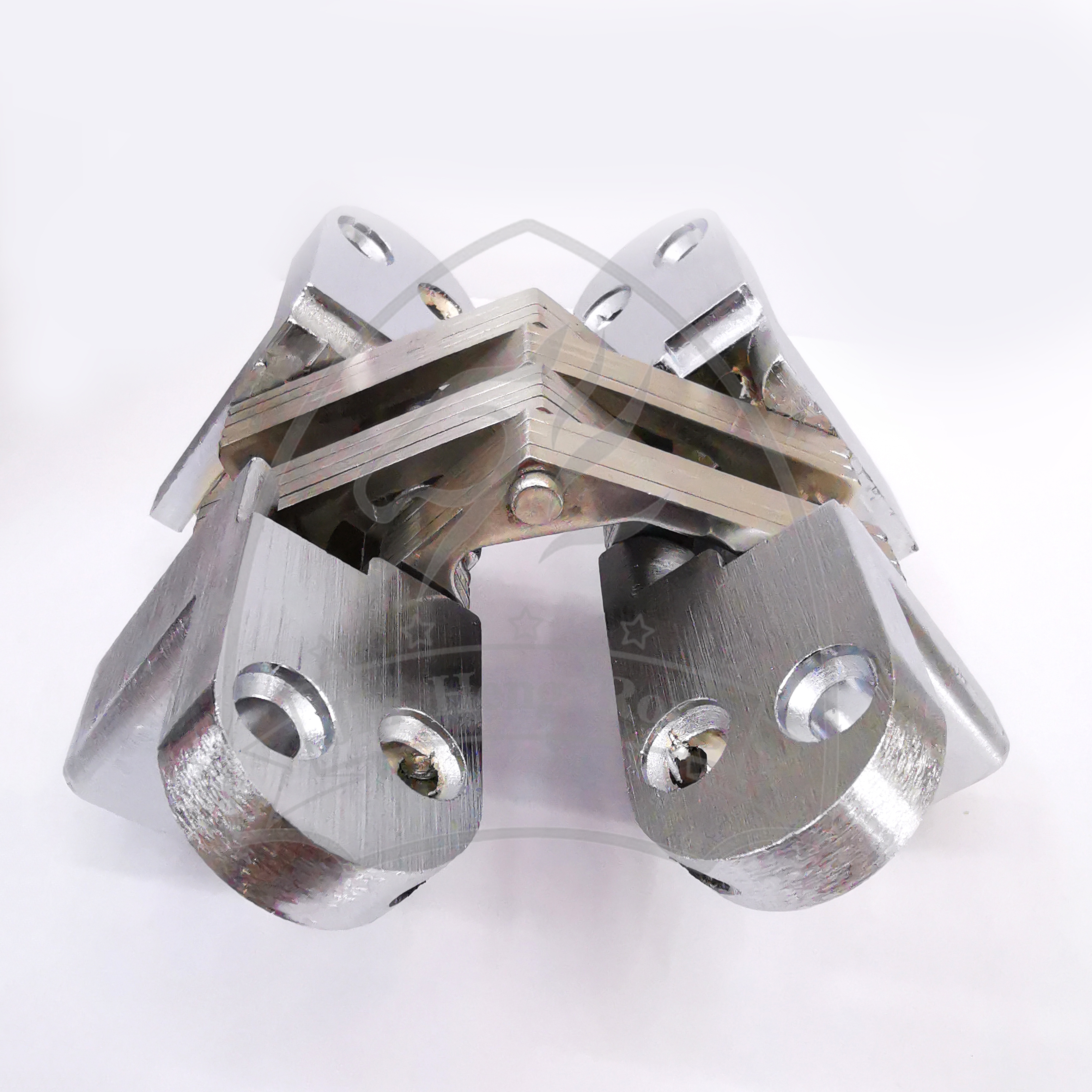 Cross hinge blind fold door cross hinge invisible hinge chain hidden hinge hidden hinge Application Scenario