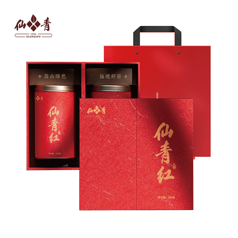 仙青红茶精品特级250g礼盒装图