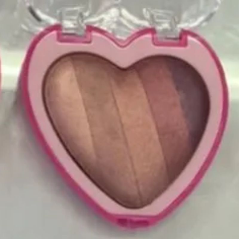 眼影/美妆/多色白底实物图