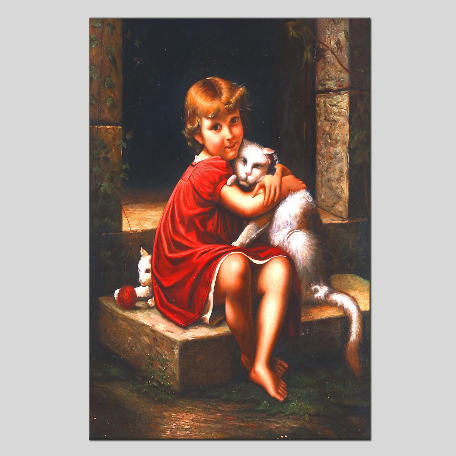 Figure 2 oilpainting Decorative painting, apartment hotel matching painting, one-piece consignment factory, Oil painting, living room and dining room triptyl decorative painting, landscape abstract, modern style, customizable, various oilpainting styles, Jiusheng pic 2