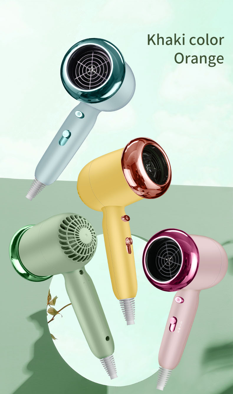 New doughnut hair dryer, high-power, student dormitory, home, silent, non-damaging hair dryer, negative ion hair care, quick drying pic 20