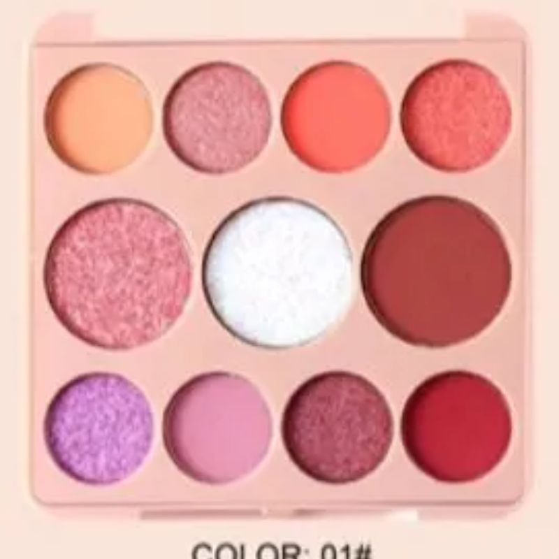 眼影/美妆/多色产品图