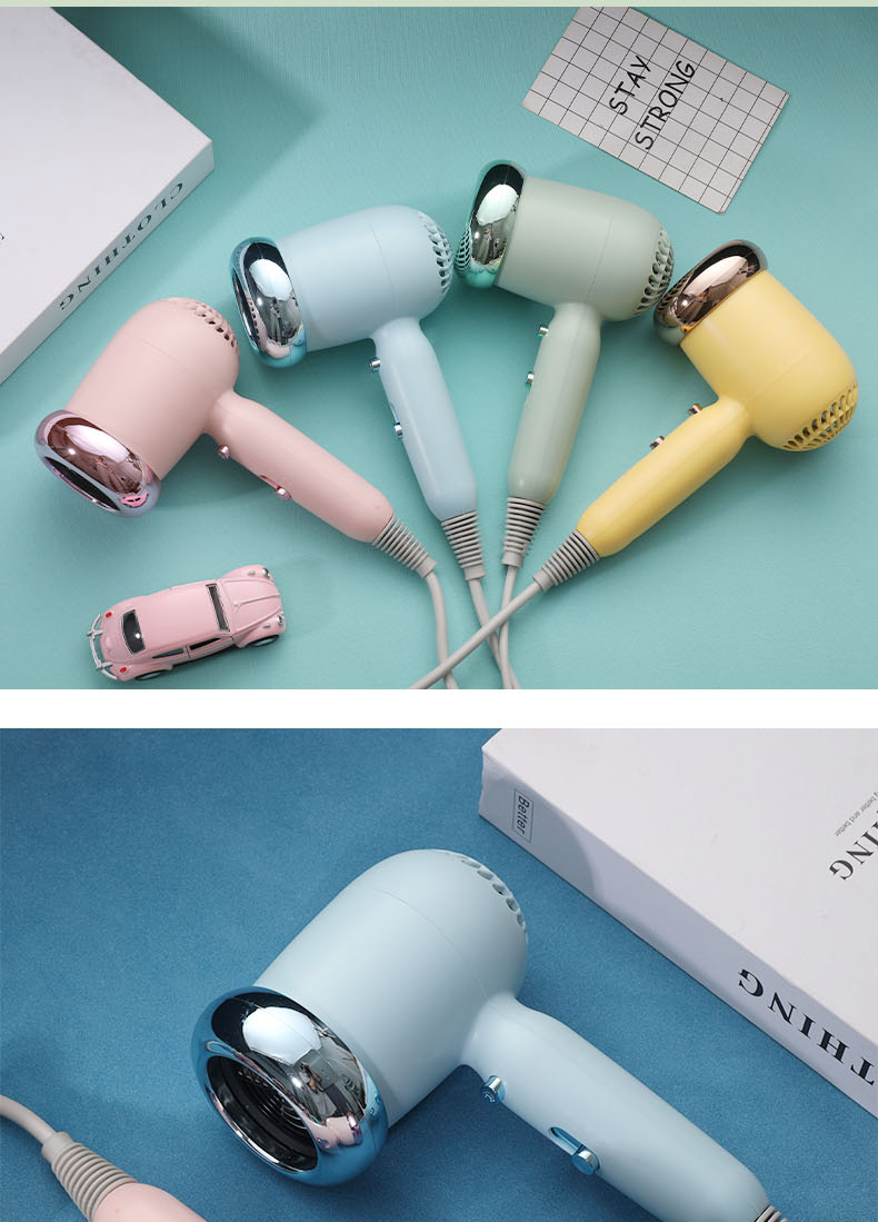 New doughnut hair dryer, high-power, student dormitory, home, silent, non-damaging hair dryer, negative ion hair care, quick drying pic 24