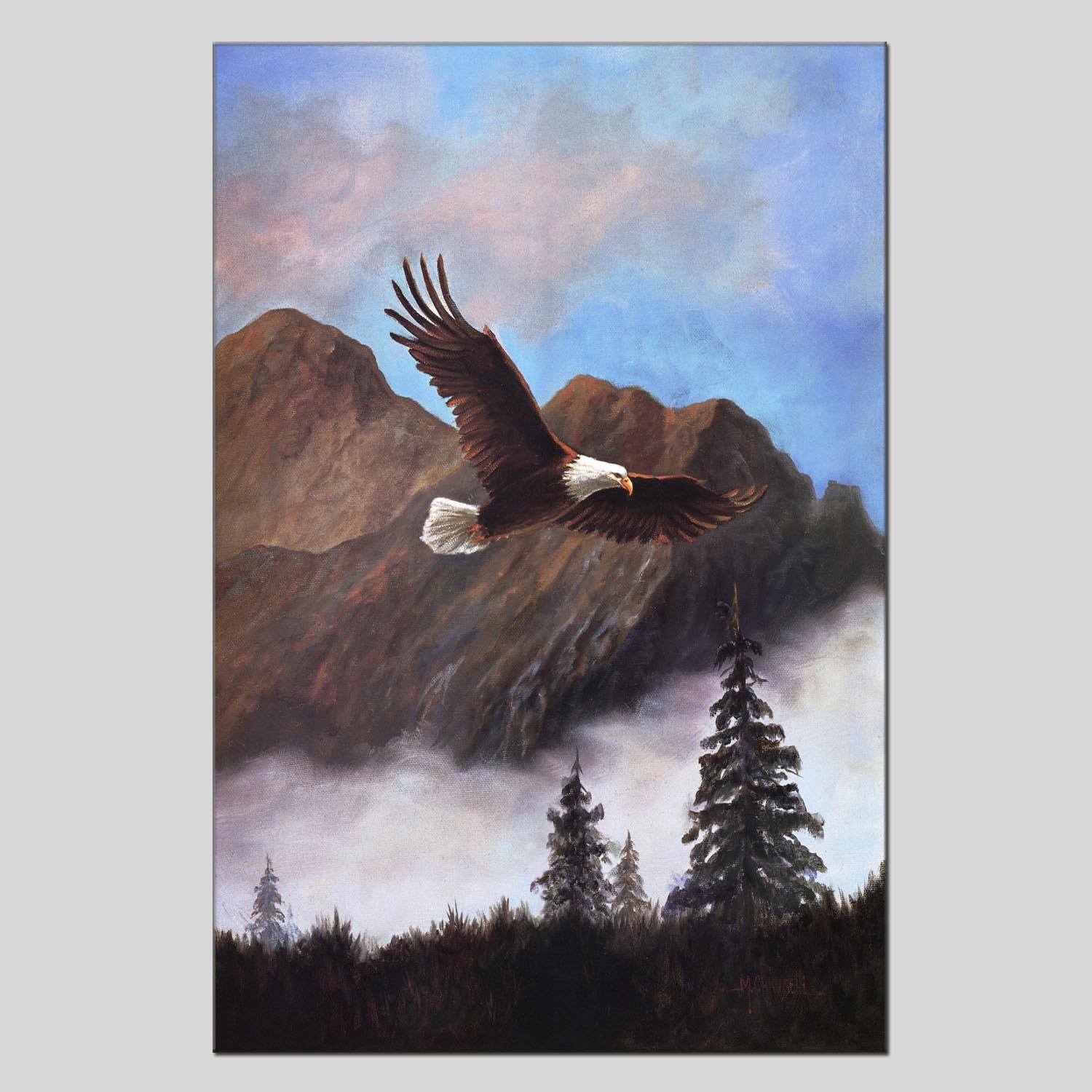 Oil painting decorative paintings, apartment and hotel accessories, one-piece consignment factory, oilpainting, living room and dining room triptyl decorative paintings, landscape abstract cartoon, modern style, customizable, various oilpainting styles, Jiusheng pic 2