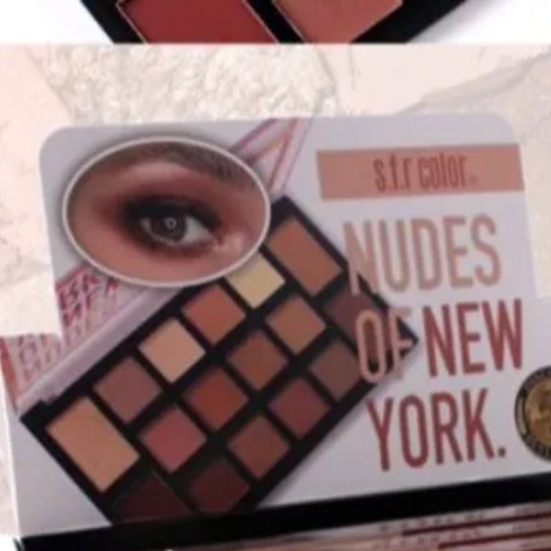 Eyeshadow Tray Earth Color Everyday Color System Beautiful Color Easy To Take Off Eyeshadow Specification drawing