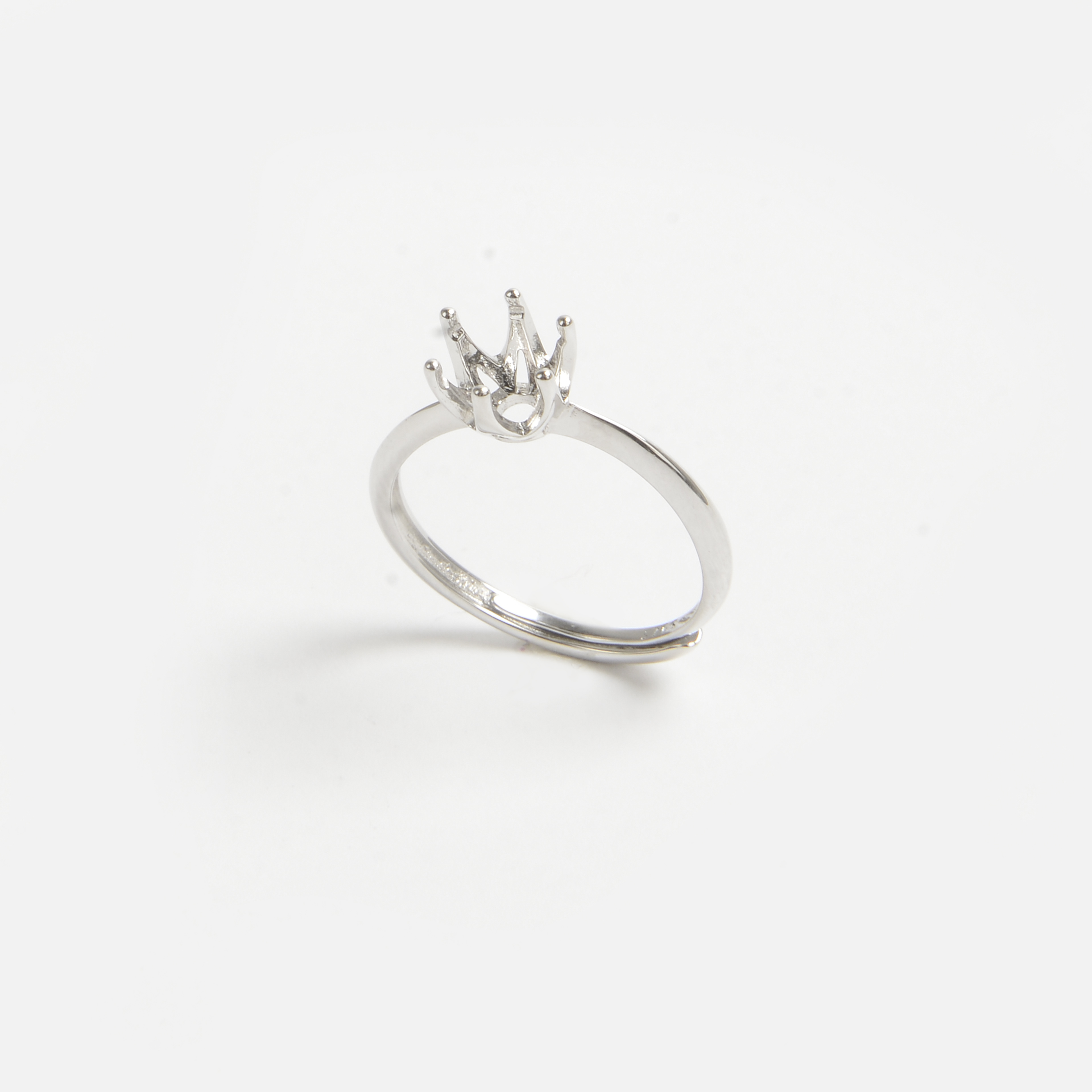 925 Silver Fashion Round Ring Holder
