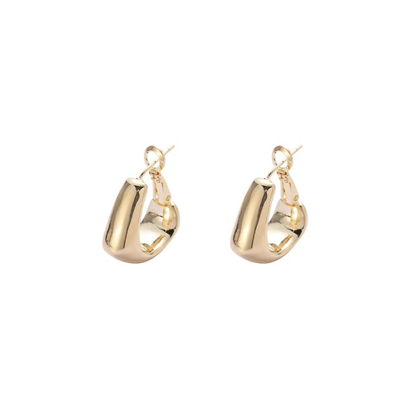 Korean Temperament Delicate Fashion Simple Cold Wind Modeling Element Ring Earrings Stud Feather Butterfly Jewelry Item Picture