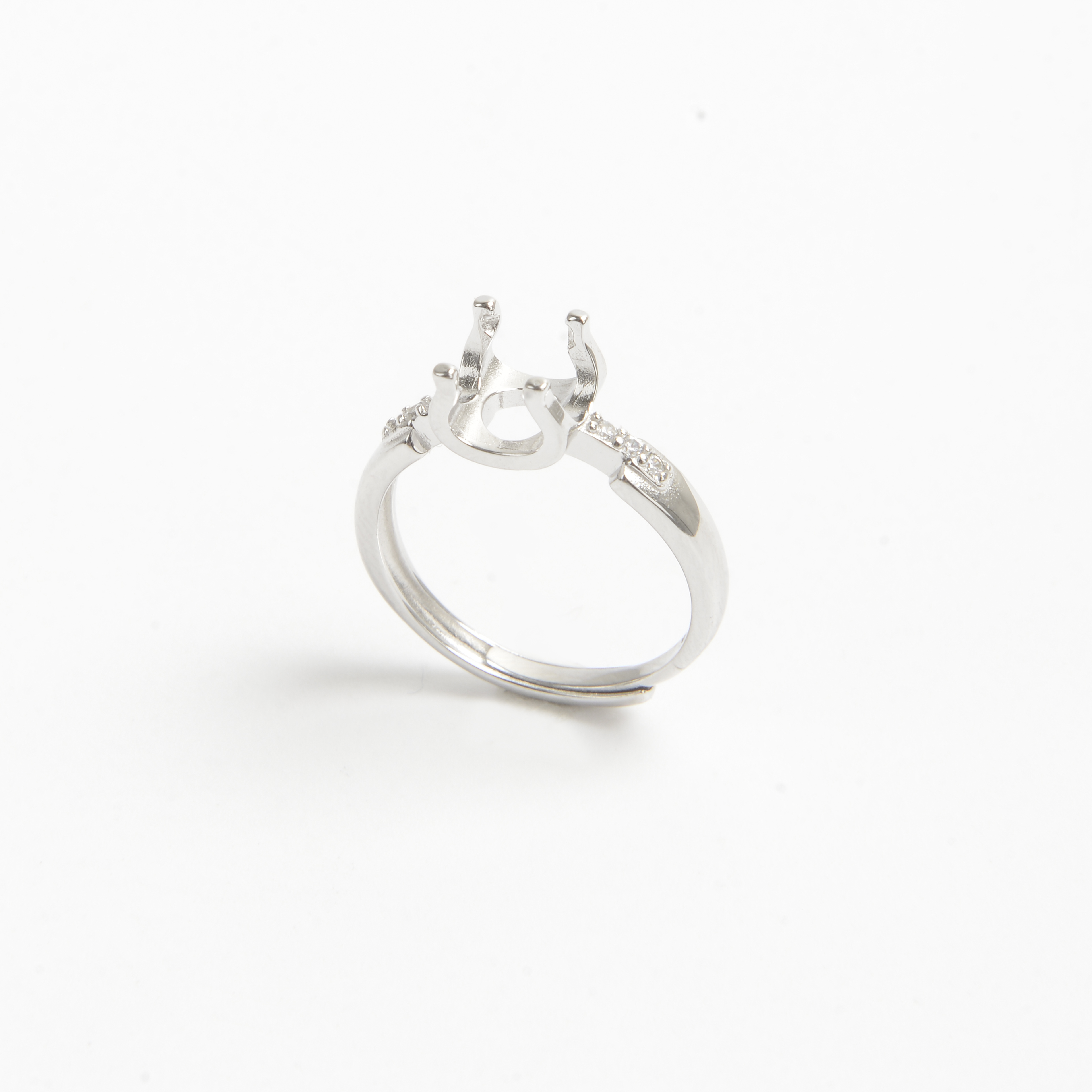 925 silver U-shaped ring ring holder jewelry accessories