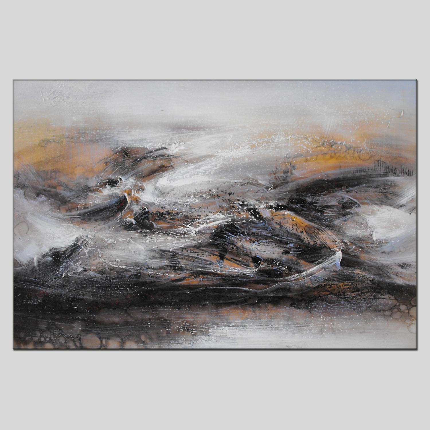 Factory direct sales of living room and bedroom oil paintings, hotel and hotel abstract landscape decorative paintings, various styles of oil paintings, abstract modern style decorative paintings, customizable various oil paintings, also customizable specifications of triptych, hand-painted three-dimensional paintings, 213 pic 7