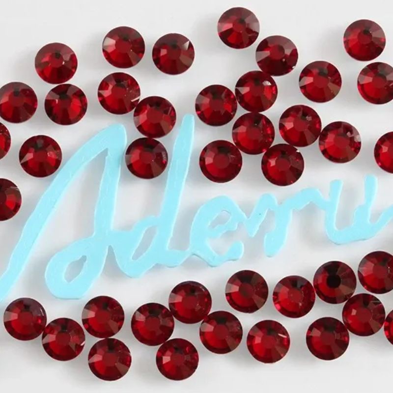 Adelu Hot Diamond Deep Red factory direct sales high-quality hot diamond superior 1 details Picture