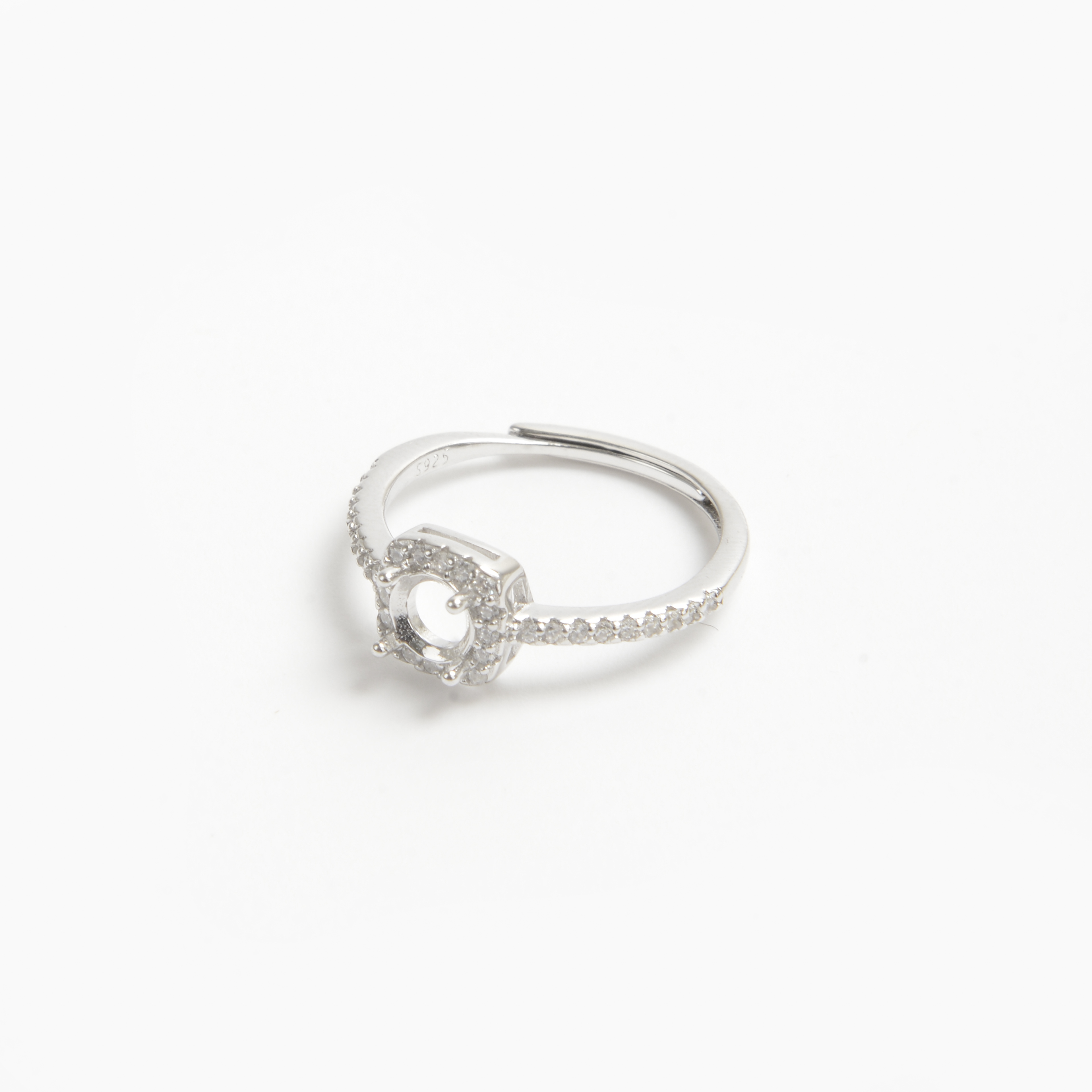 925 Silver Fashion Square Ring Holder 2