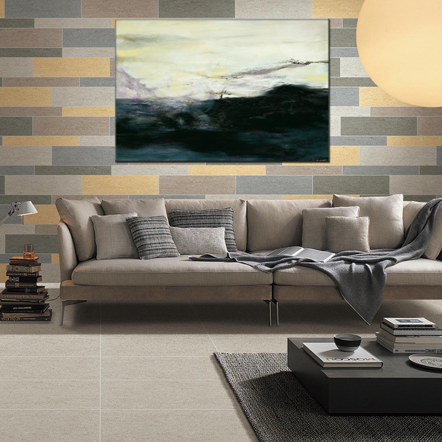 Factory direct sales of oil paintings for living rooms and bedrooms, hotels and guesthouses, abstract landscape decorative paintings, various styles of oil paintings, abstract modern style decorative paintings. Customization of all kinds of oil paintings is available, as well as customized specifications of tripteries, hand-painted three-dimensional paintings. 212 pic 10
