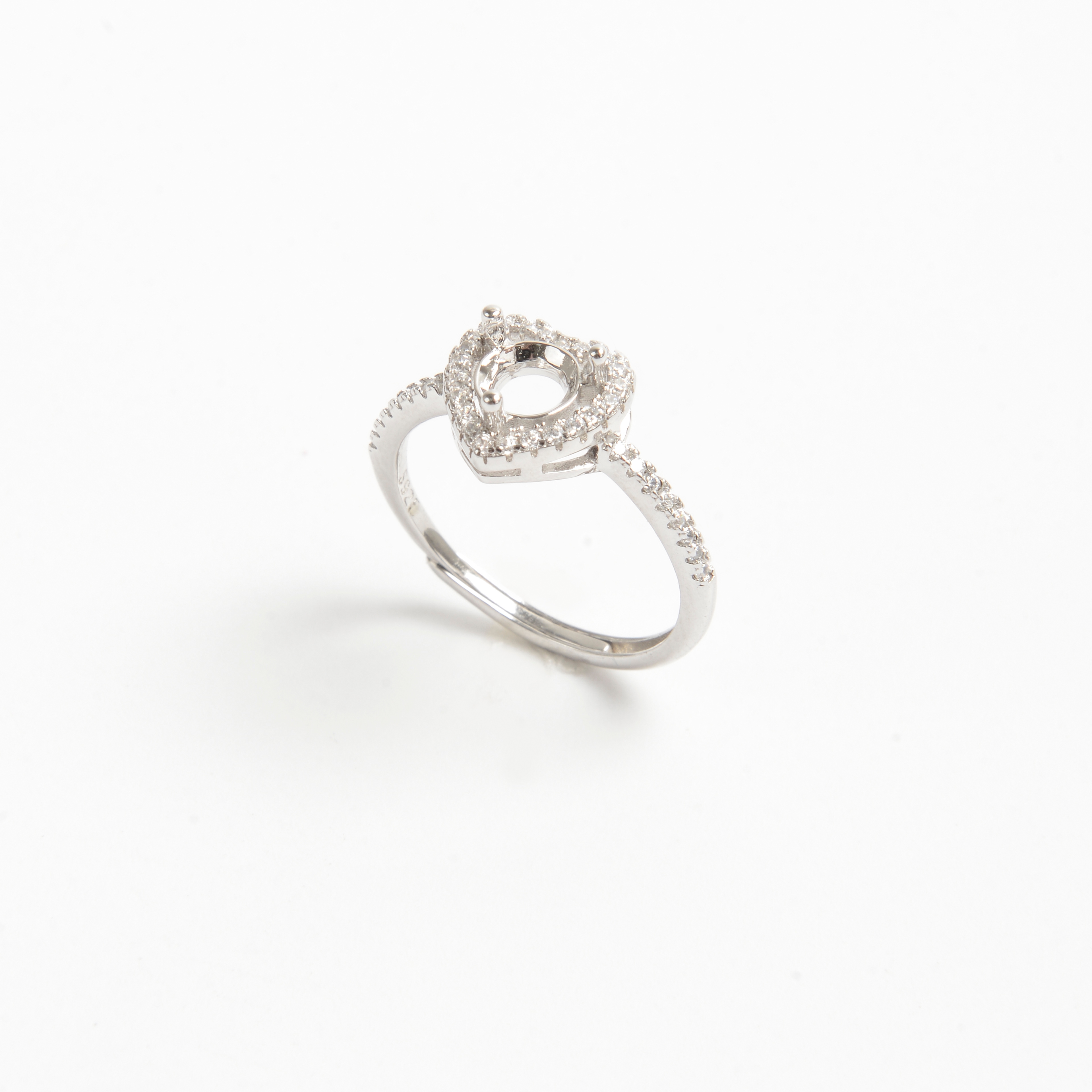 925 silver heart ring ring holder jewelry accessories