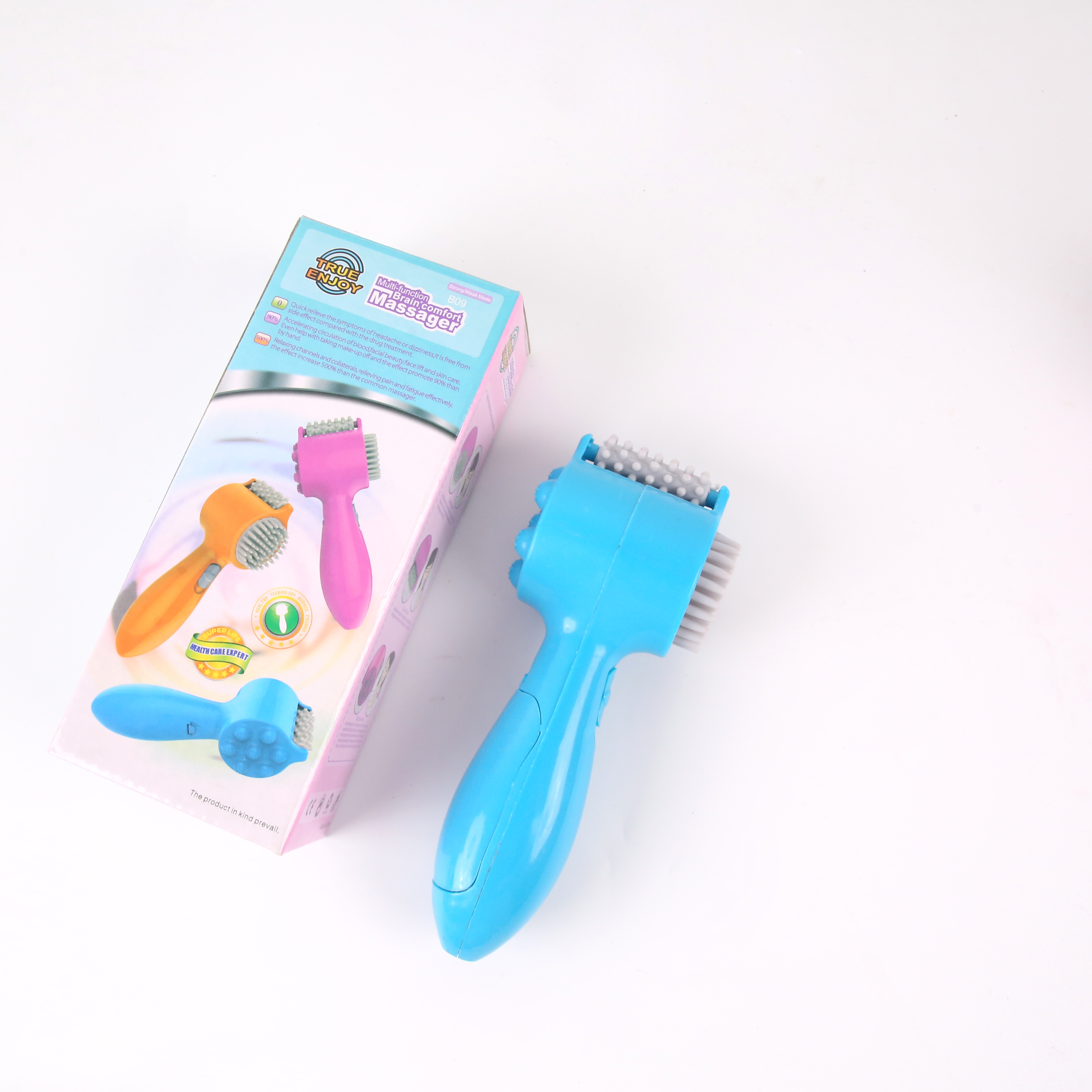 Multifunctional whole body vibration mini massage device household USB handheld electric triangle acupoint instrument thumbnail