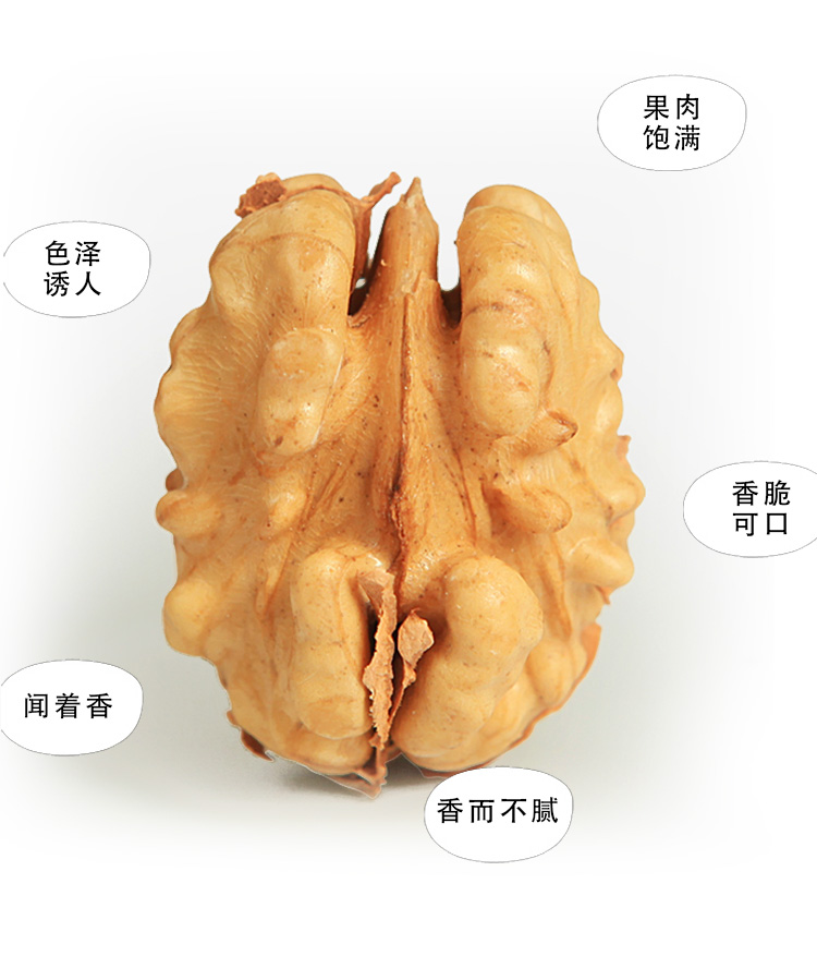 浙江山友特产纸皮核桃500g袋装坚果（草本味）详情7
