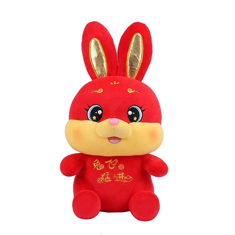 2022 The New Rabbit Fly Into The Doll Plush Toy Cute Male And Female Bedroom Birthday Gift Plush Toy 40M Item Picture