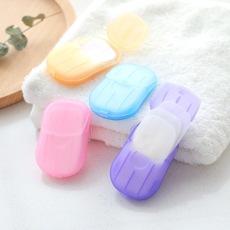 Travel soap tablet