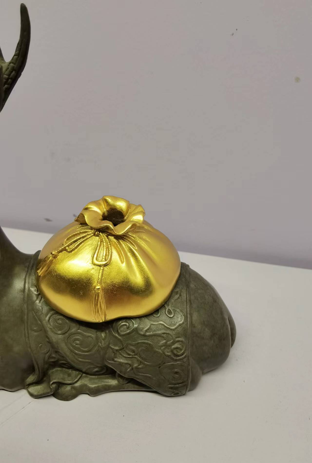 Bronze Carving Incense Burner Popular Decoration Office Home Living Room Indoor Copper Decoration Soft Decoration Arts And Crafts Gifts To Give Gifts Item Picture