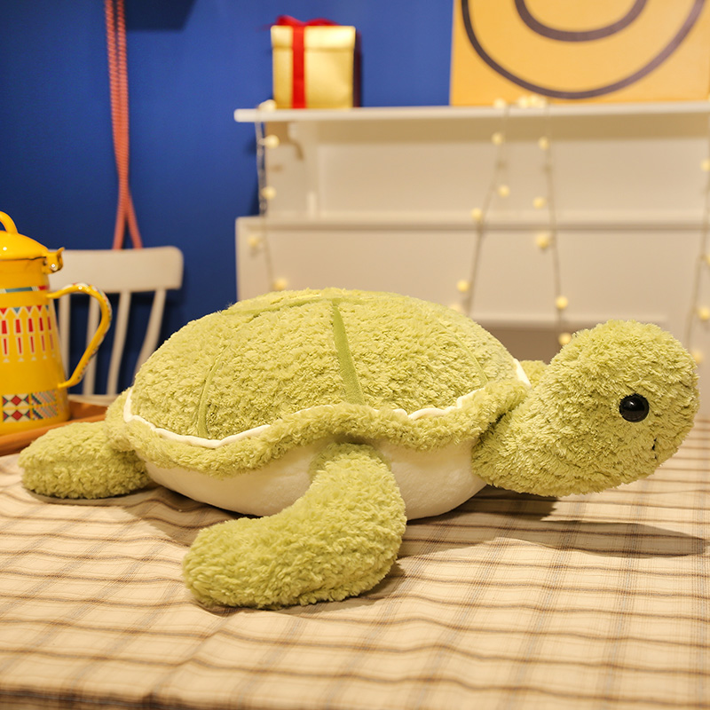 2022 New Turtle Doll Plush Toy Cute Male And Female Bedroom Birthday Gift Plush Toy 40M Specification drawing