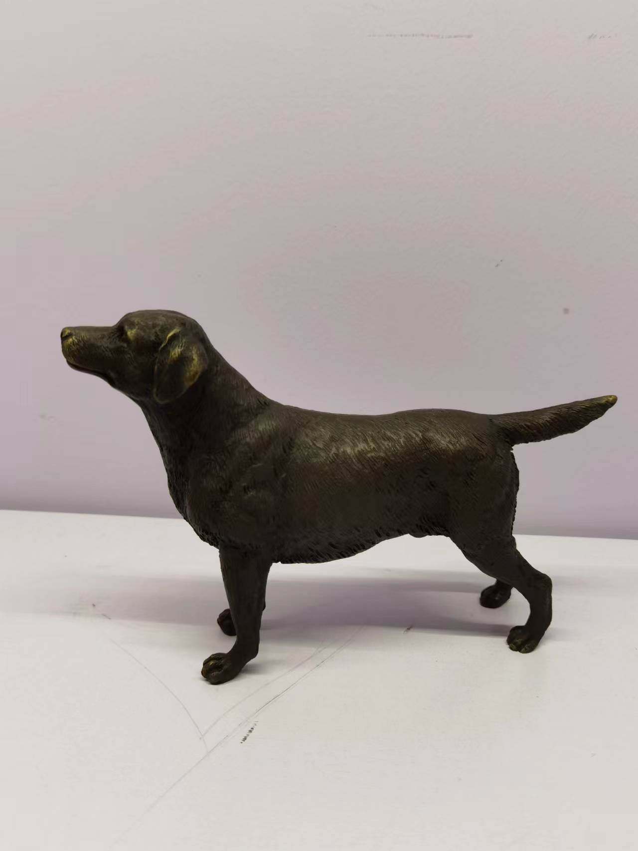 Bronze Carving Want Want Dog Popular Decoration Office Home Living Room Indoor Copper Decoration Soft Decoration Arts And Crafts Gifts To Give Gifts details Picture
