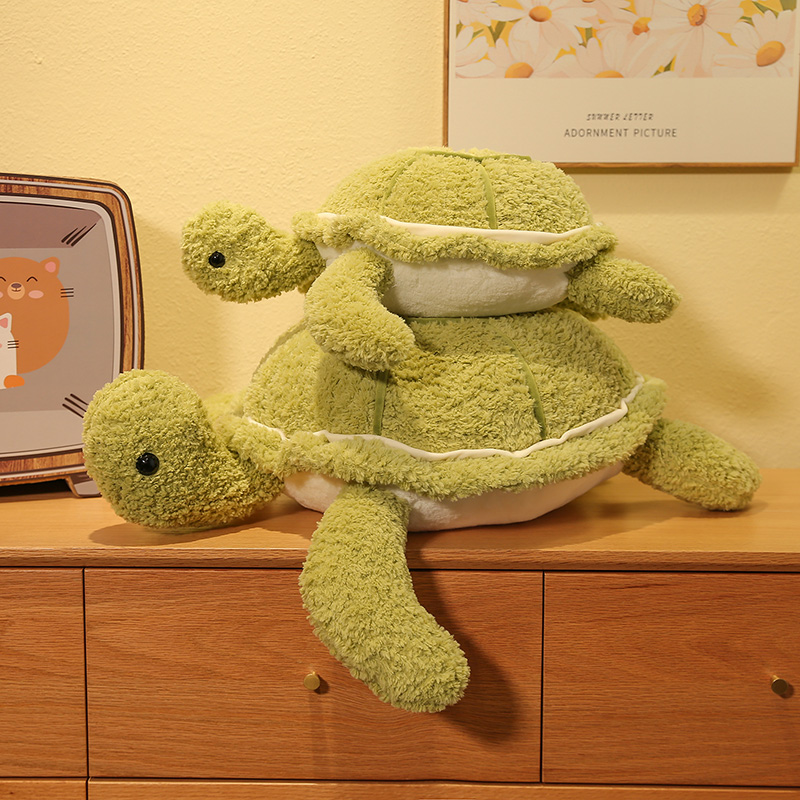 2022 New Turtle Doll Plush Toy Cute Male And Female Bedroom Birthday Gift Plush Toy 40M