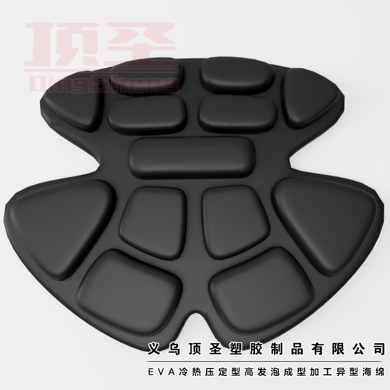 eva foam cold pressing and hot pressing shaping, one-time molding of eva foam, and molding processing of special-shaped eva foam Item Picture