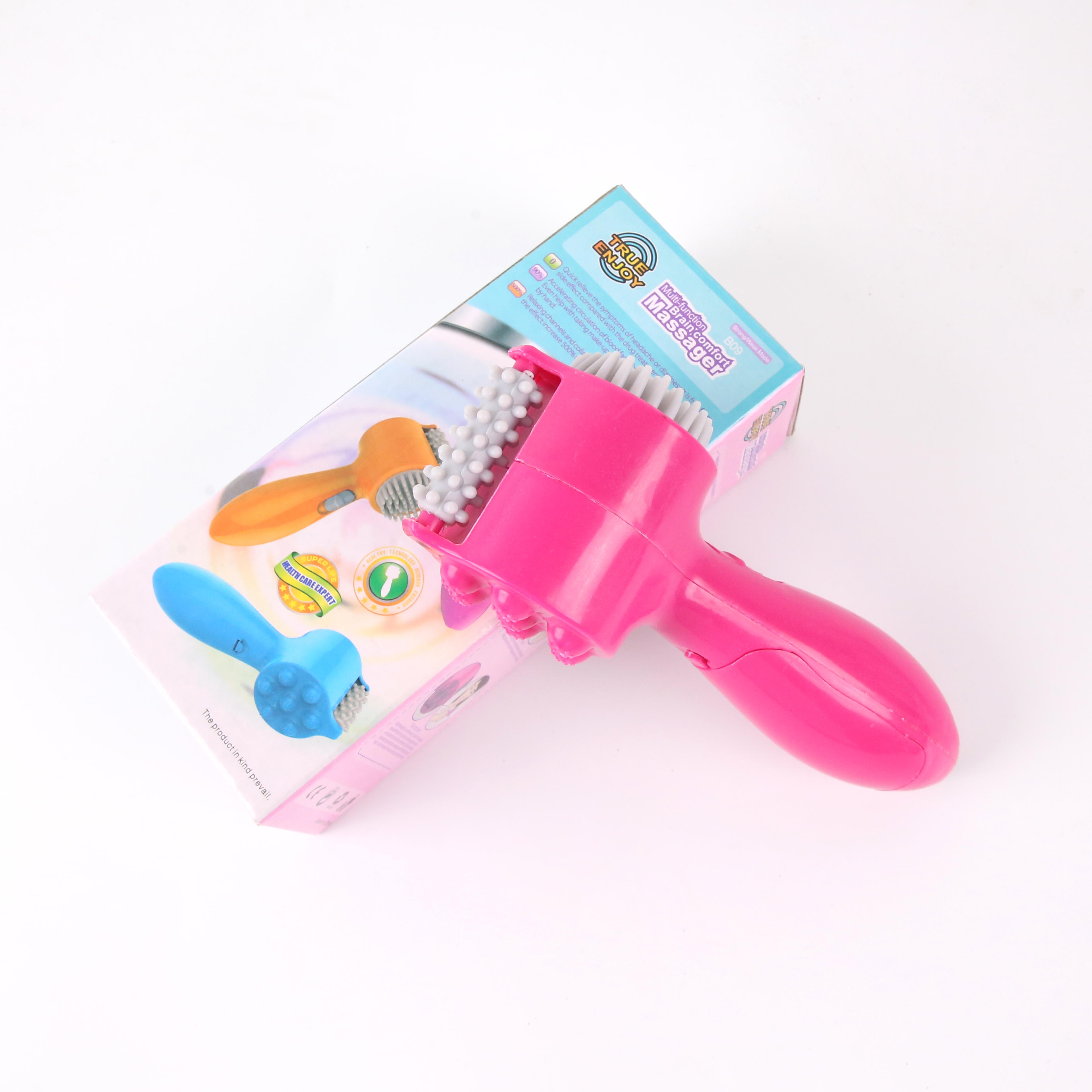Multi-function whole body vibration mini massage device USB plug-in handheld electric triangle acupoint instrument thumbnail