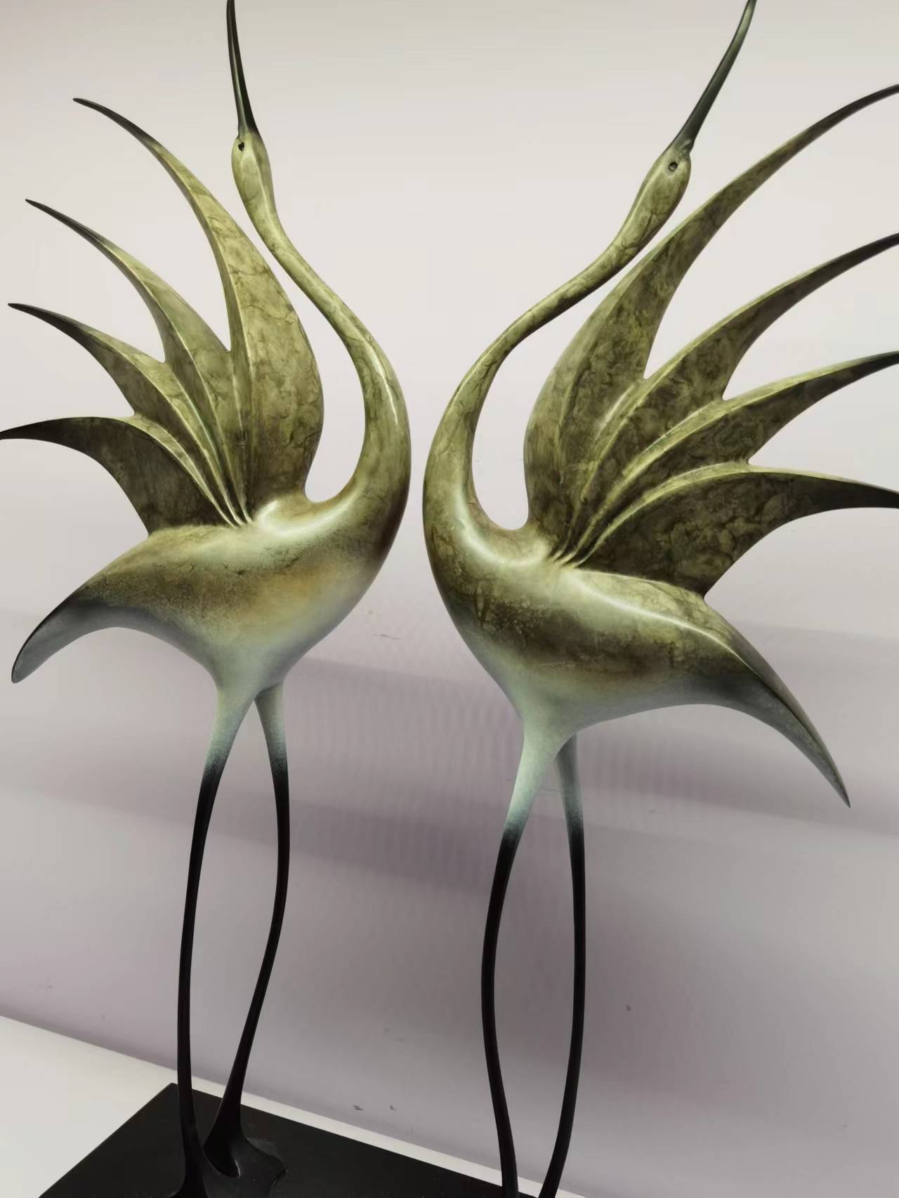 Copper Carving Station Peacock Open Screen Office Home Living Room Indoor Copper Decoration Soft Decoration Crafts Modern Gift Gift To Send People Item Picture