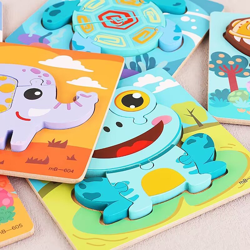 Three-dimensional card jigsaw puzzle Specification image