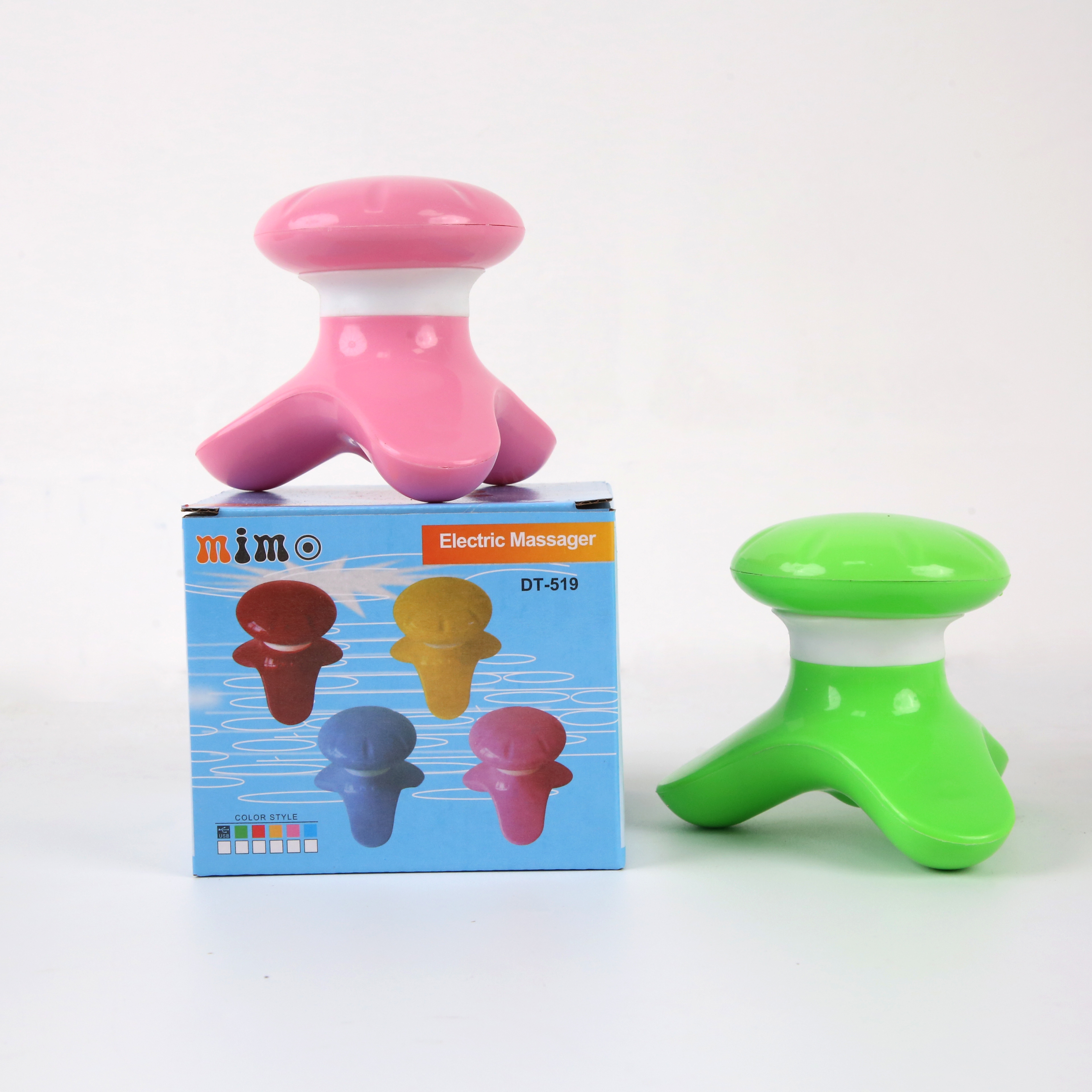 Multifunctional whole body vibration mini mini massager household plug-in handheld electric triangle acupoint instrument thumbnail