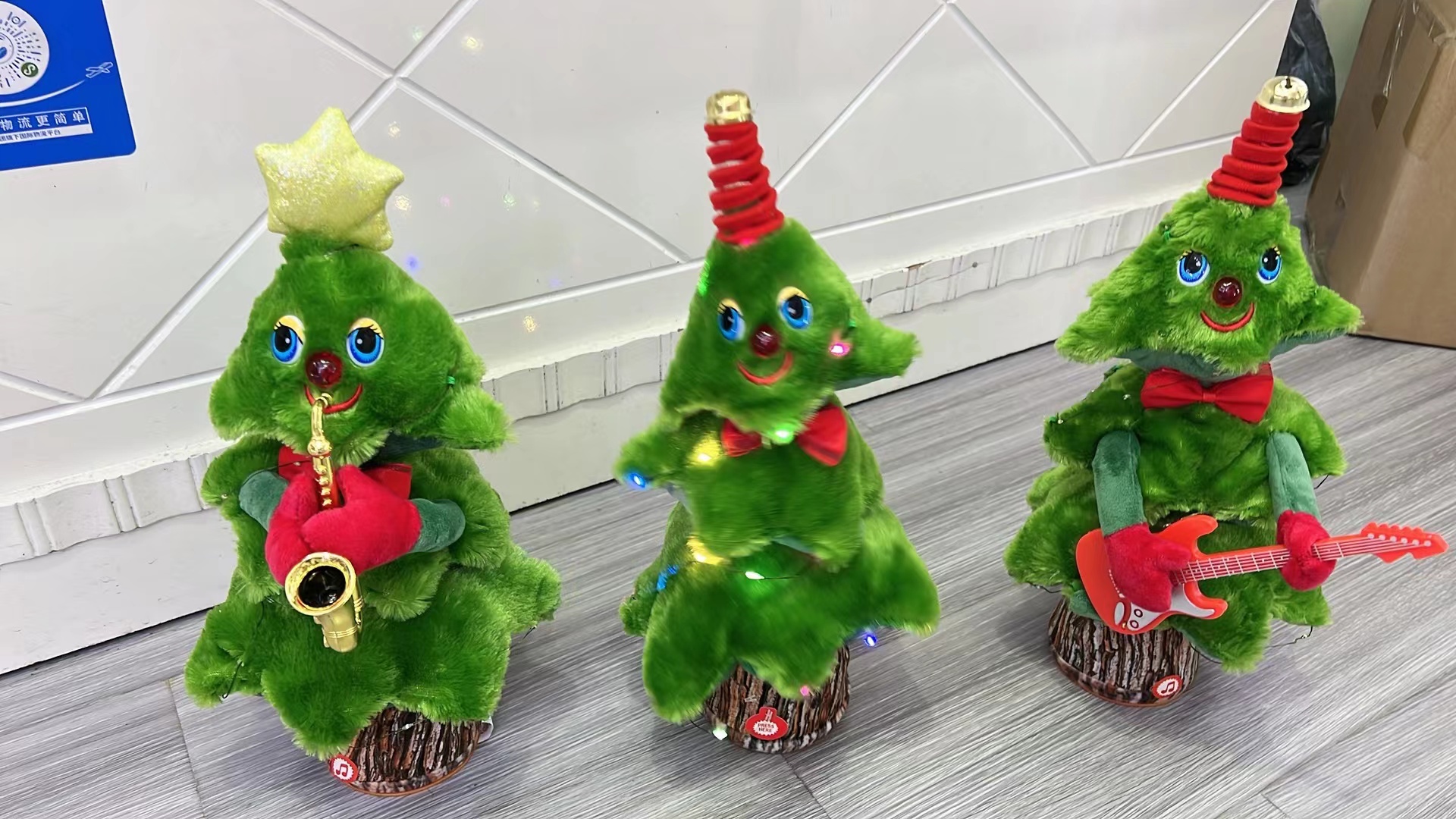 Hengxin Toys, children's toys, plush toys, shaker cactus toys, light-up, singing, recording, electric toys 01 details Picture