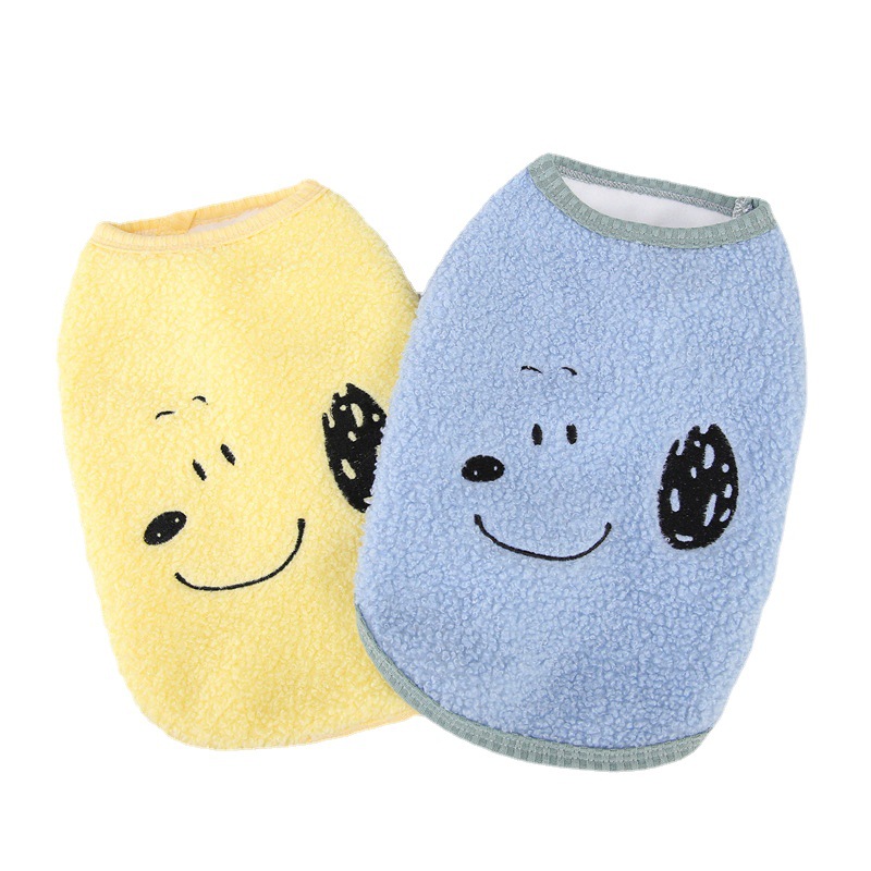 New pet clothing for dogs, autumn and winter style, big ears dog cotton vest, fashionable, cute, soft, comfortable and warm dog clothes Item Picture