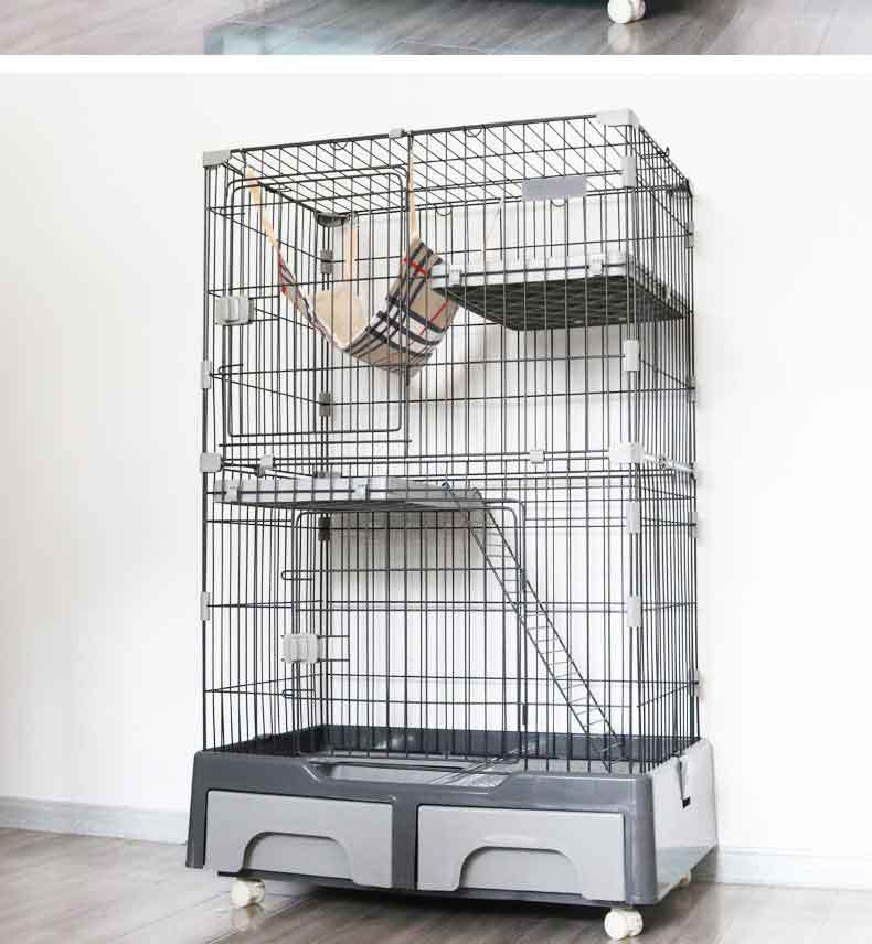 宠物用品多动能猫笼自由空间大家用室内用宿舍使用四季可用新款猫咪猫笼详情12