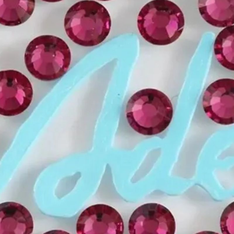 Adelu hot diamond purple-red factory direct sales high-quality hot diamond flat-bottomed diamond Specification image