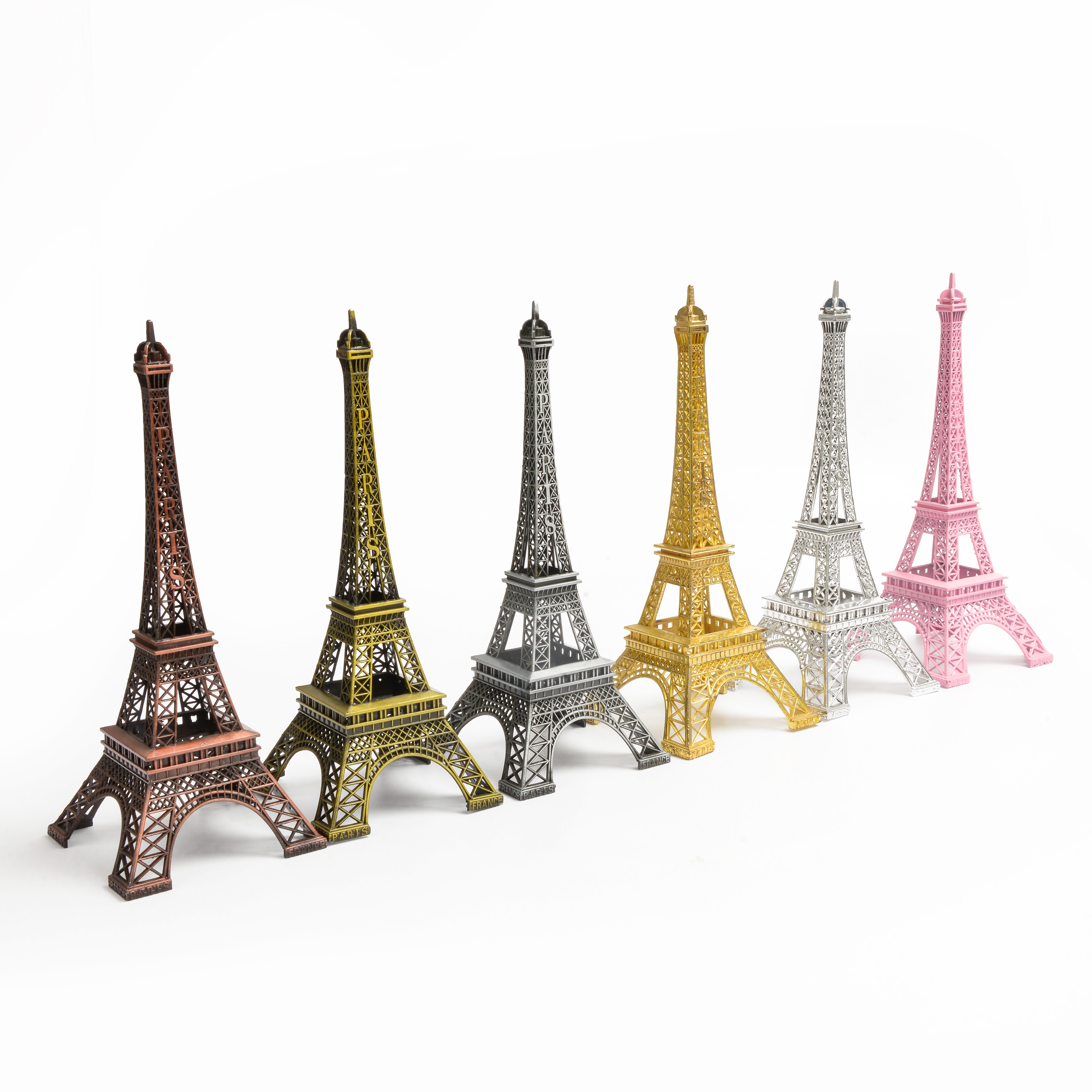Paris Eiffel Tower model creative European romantic iron metal crafts thumbnail