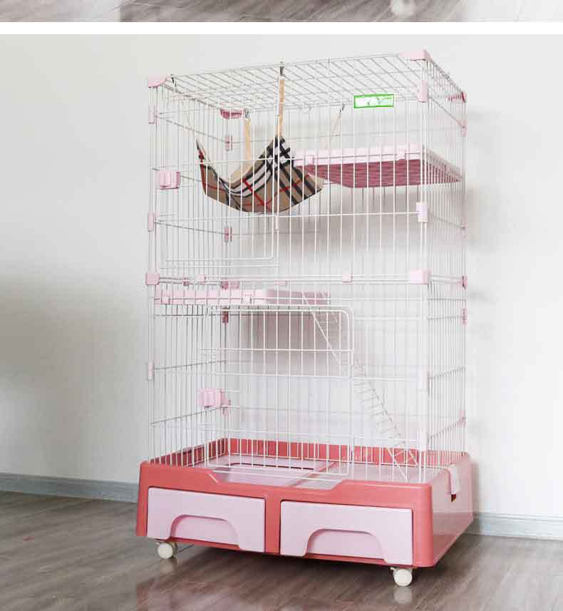 宠物用品多动能猫笼自由空间大家用室内用宿舍使用四季可用新款猫咪猫笼详情13