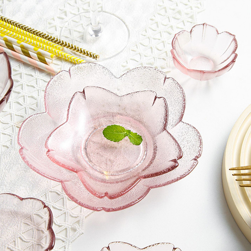 Transparent Glass Plate Personality Decoration Living Room Decoration Opening Soft Decoration Home Luxury Fashion Creative Home Decoration details Picture