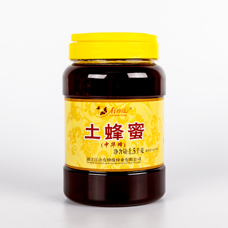 衢州有蜂缘土蜂蜜1500g/瓶详情图1