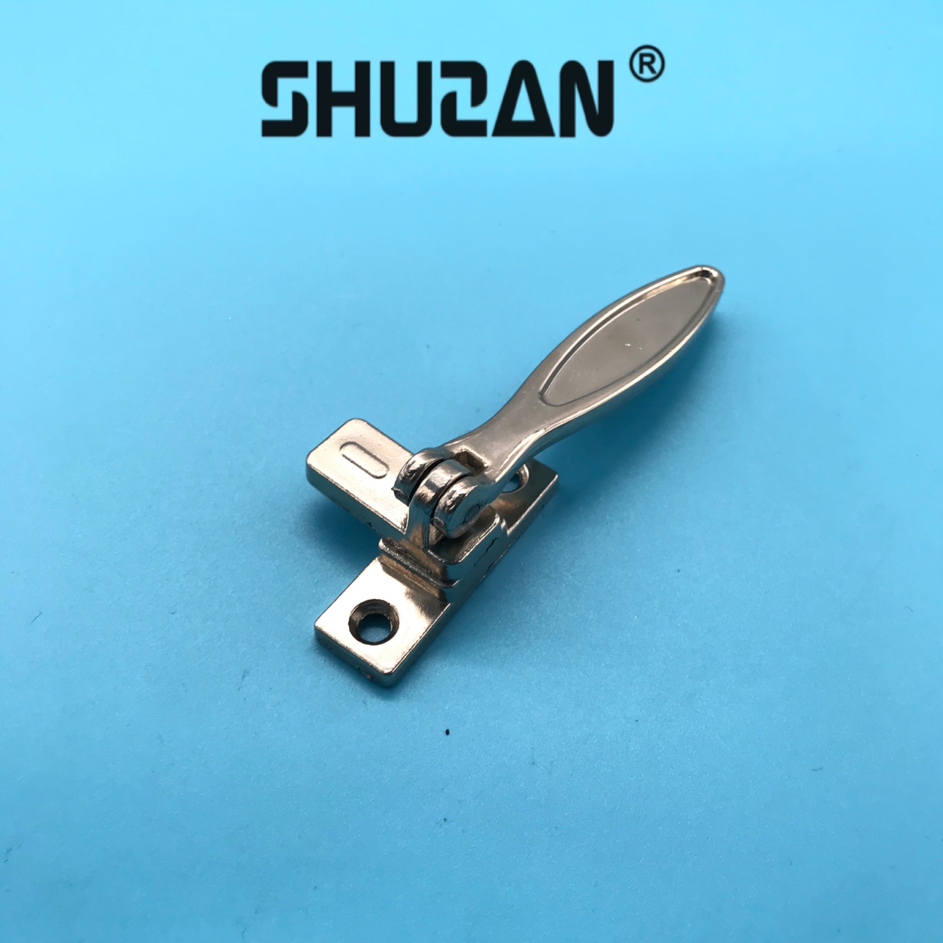 Swing Aluminum Alloy Door And Window Pulley Handle, Zinc Alloy Handle, Home Decoration Hardware Door And Window Push Handle, Seven-Character Handle Specification drawing