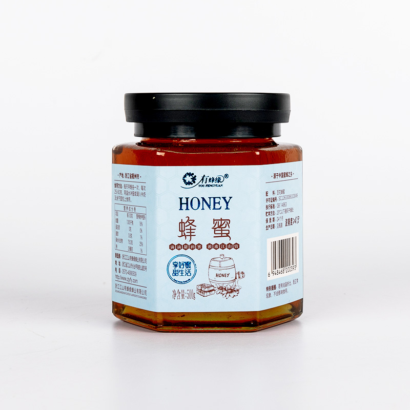 衢州有蜂缘蜂蜜500g/瓶