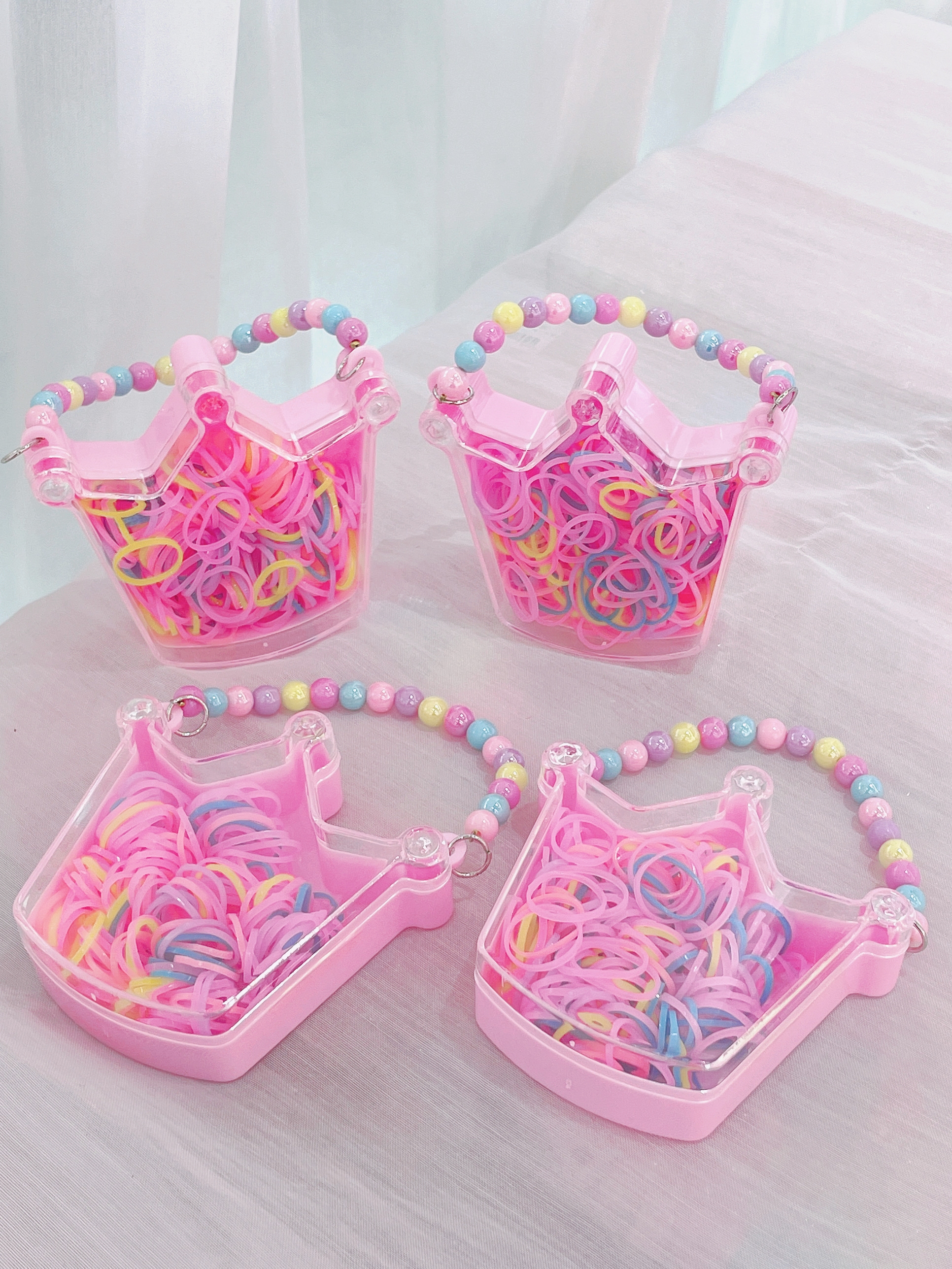 Winter 2022 new crown box disposable rubber band thumbnail
