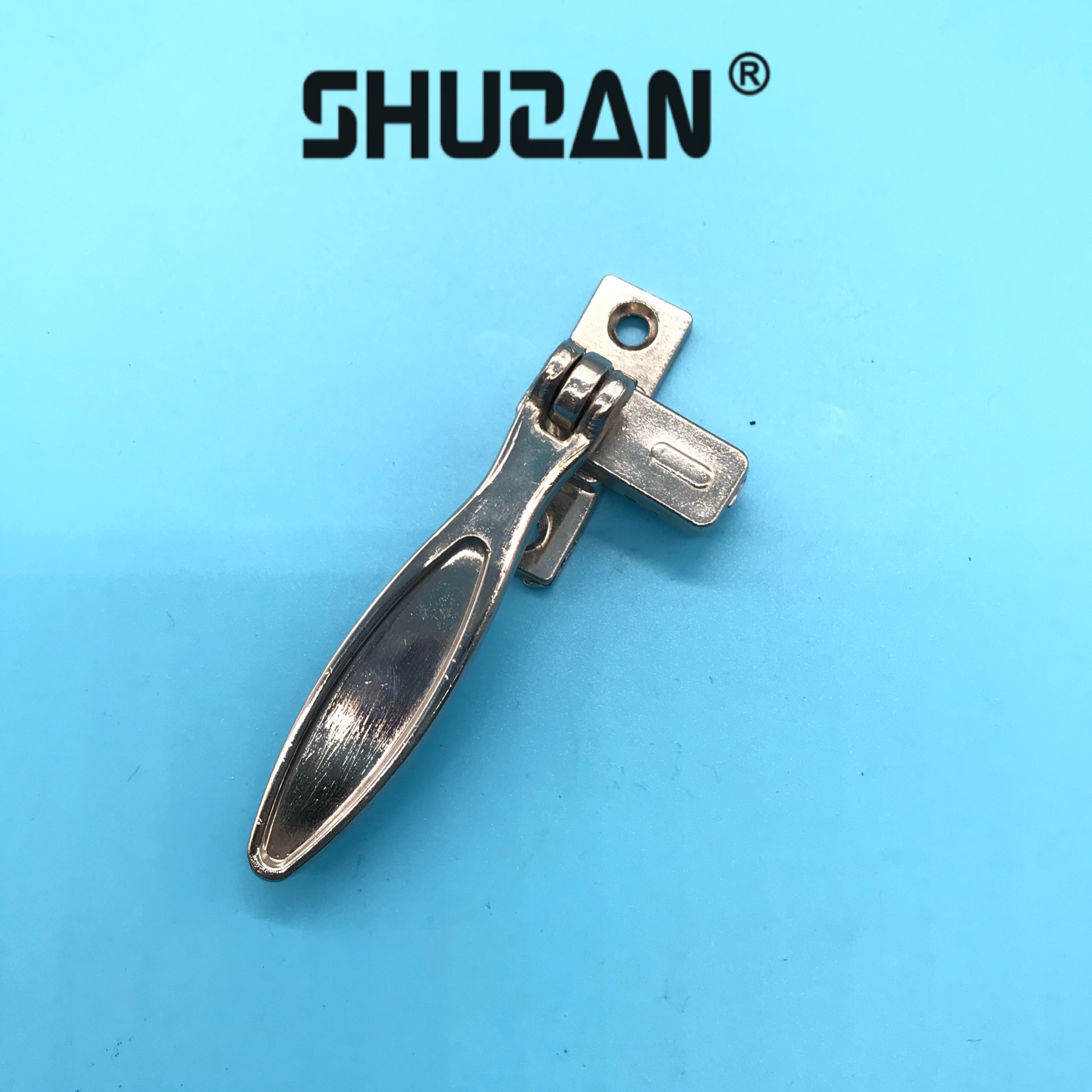 Swing Aluminum Alloy Door And Window Pulley Handle, Zinc Alloy Handle, Home Decoration Hardware Door And Window Push Handle, Seven-Character Handle details Picture