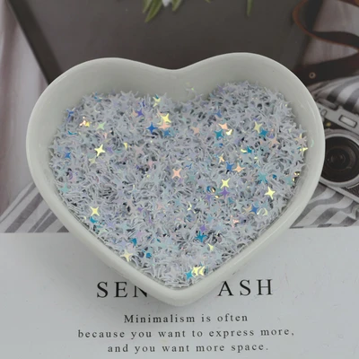 Gold Four-Pointed Star Sequin Pvc Bulk Sequin Backpack Pen Bag Fabric Decorative Crafts Diy Accessories