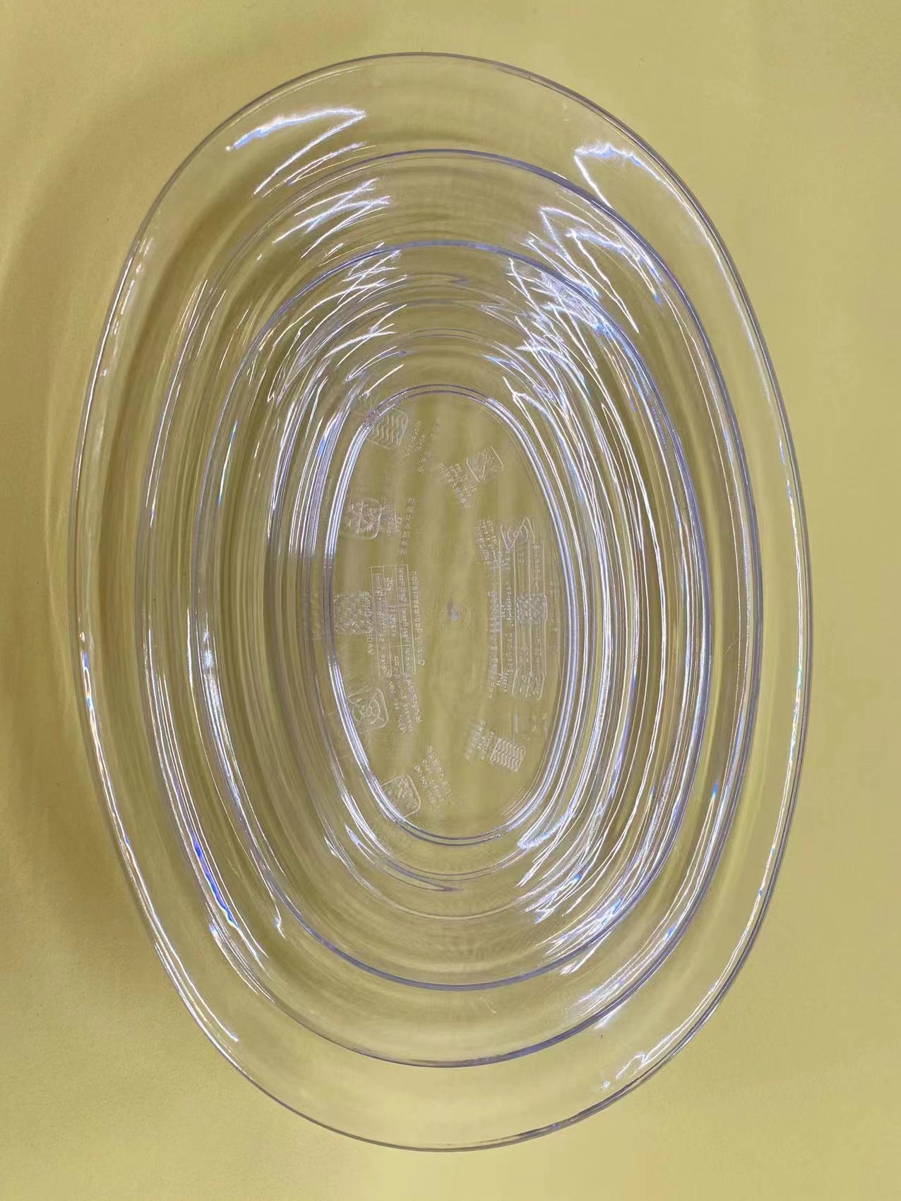 【旺顺直供】2022新款北欧风简约塑料透明果盘家居方便美观物美价廉详情7