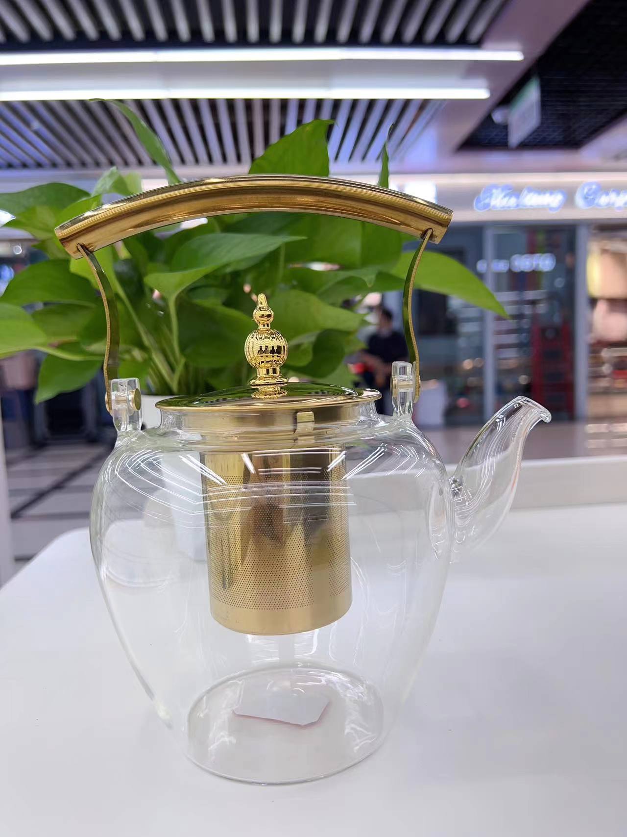 High Borosilicate Glass Tea Kettle High Temperature Tea Kettle Kettle Teapot details Picture