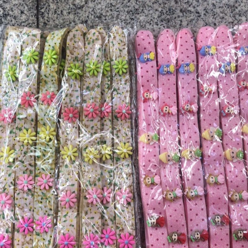 雏菊卡通小发带流行时尚儿童发饰小仙女粉色公仔发夹饰品网红发饰品星星娃12