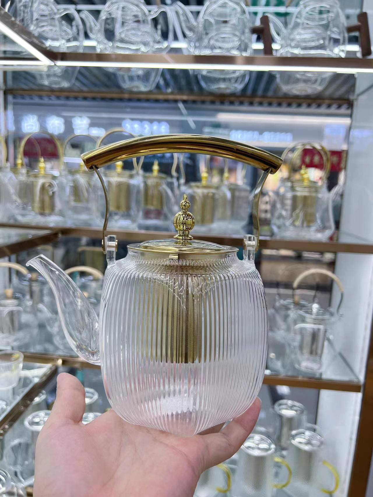 High Borosilicate Glass Tea Kettle High Temperature Tea Kettle Kettle Teapot