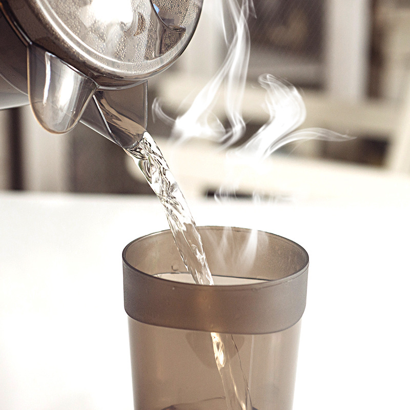 New 2L plastic clear cold kettle with water cup