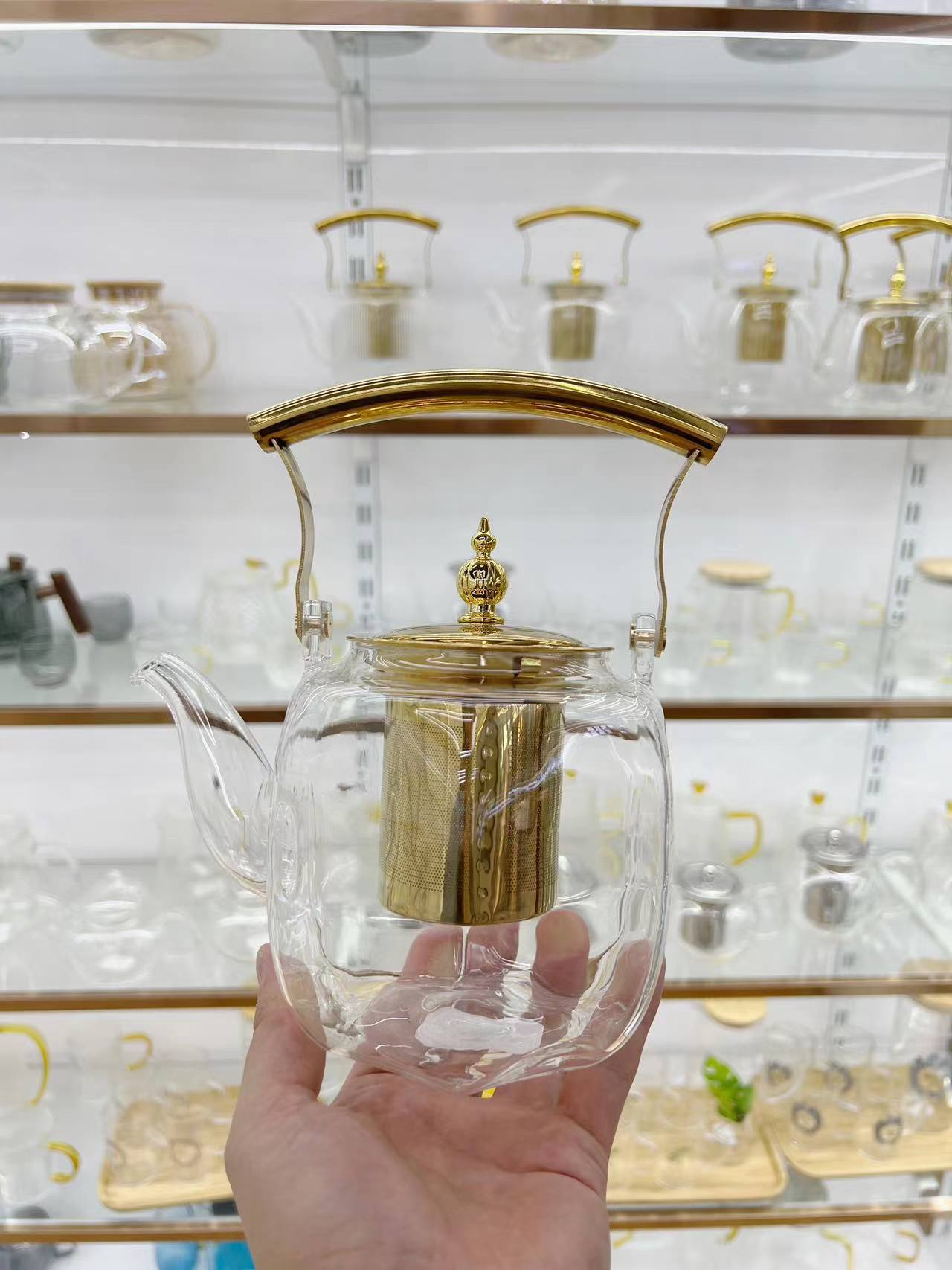 High Borosilicate Glass Tea Kettle High Temperature Tea Kettle Kettle Teapot Application Scenario